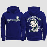 1058 "Endlich" Abschluss regular College Hoodie beidseitig bedruckt